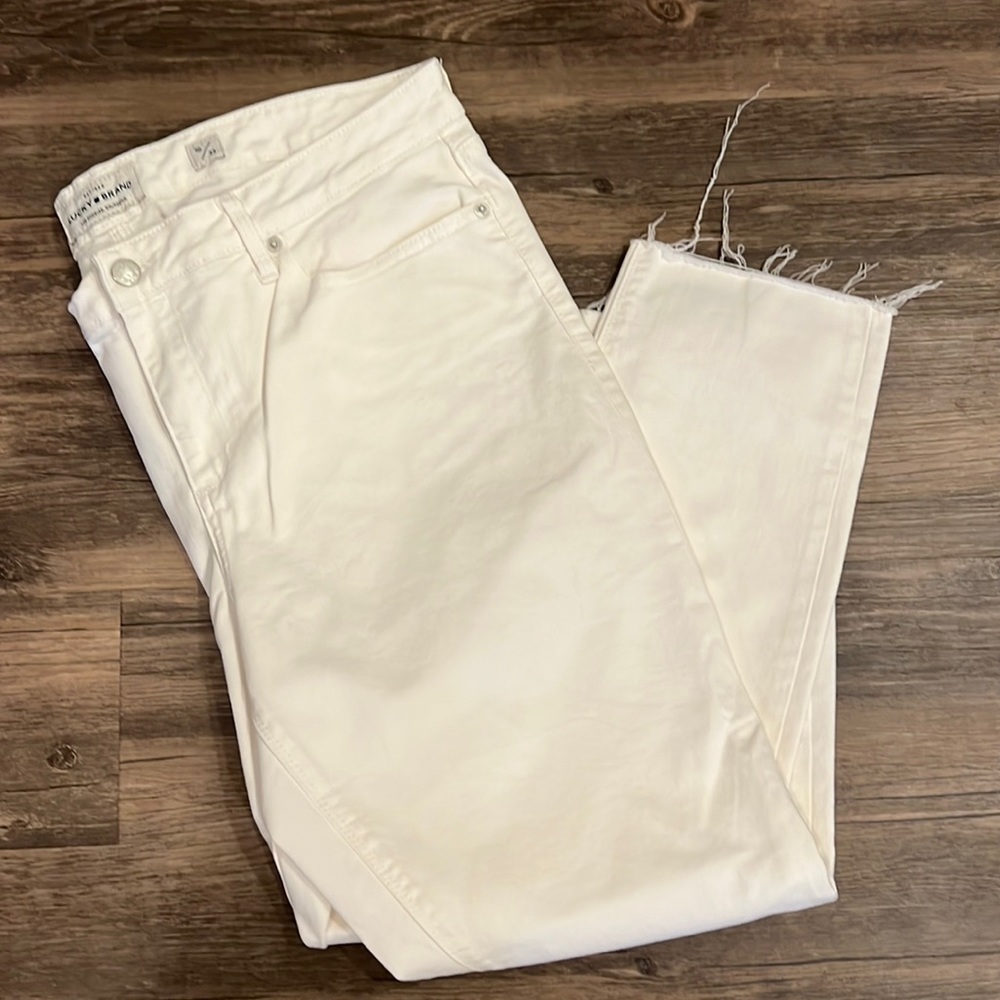 Lucky Brand, Lolita crop denim jeans